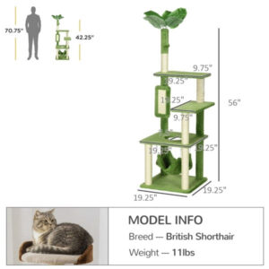 Alternative view of Cattery, Cat Climbing Tower, Cat Tree, Amazon Shipping, Walmart Banned, No Weekend Delivery